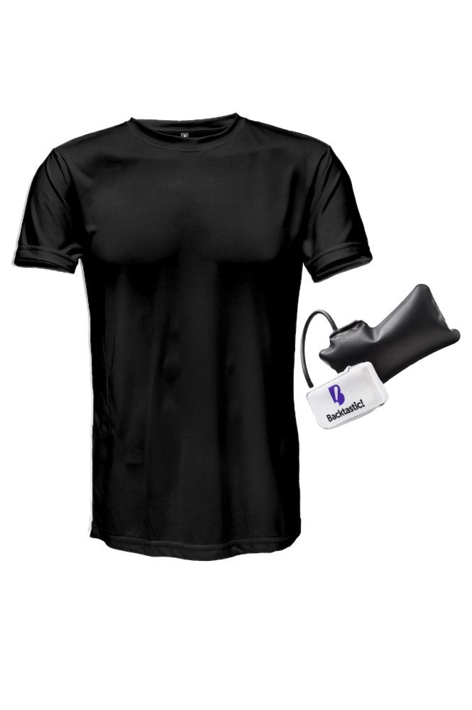 Single Tee Black (with Powered LumbarAir™ Support Unit)